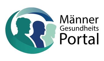 Logo des Männergesundheitsportals: Silhouetten von Männern